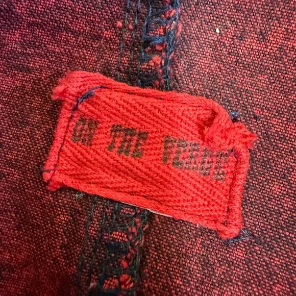 Vtg 80s Hand Painted J Akin Native American Acid Wash Coat Southwest Americana - Picture 9 of 12